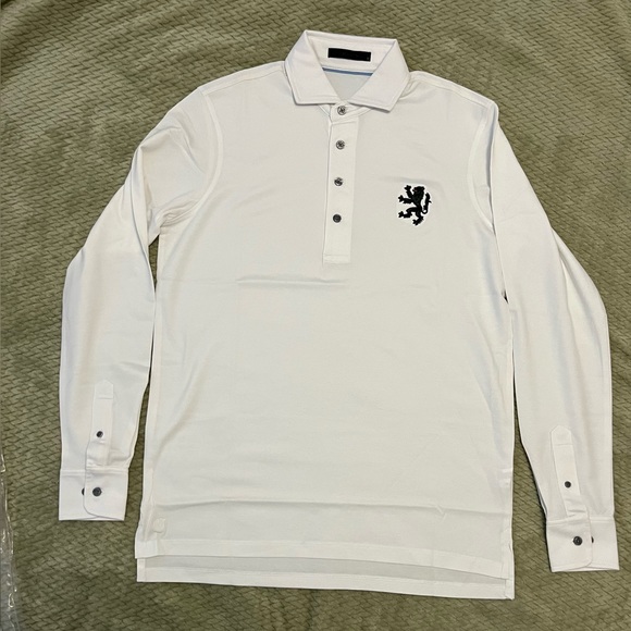 ⛳️ Greyson Long sleeve Polo - Picture 1 of 16